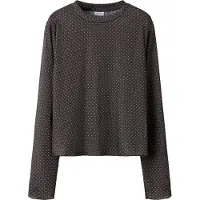 Name it T-shirt 'NKFLIKKA' choklad / vit