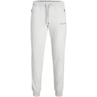 Jack & Jones Byxa 'JJGorden Berg' ljusgrå / svart