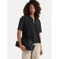 Calvin Klein Embossed Monologo Shoulder Bag