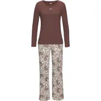 s.Oliver Pyjamas beige / brun