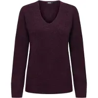 ONLY Tröja 'ONLCAMILLA' vinröd