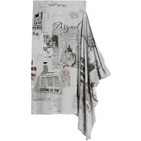 Desigual Kjol marinblå / brun / gråmelerad / svart