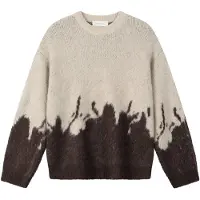 Another Cotton Lab Another Fluffy Knit Pullover chocolate, M