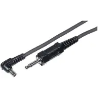 Walimex - Kabel för blixtsynkronisering - power DC jack hane till minimonojack hane - 4.2 m