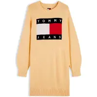 Tommy Hilfiger Dw0dw23315 Långärmad Kort Klänning