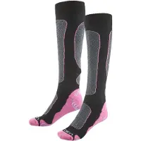 Cairn Spirit, Skidstrumpor, Svart/Rosa