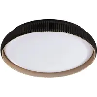 LINDBY Taklampa Jovian , dimbar, Svart, Vardagsrum / matsal, Syntetmaterial, Modern, Taklampa