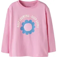Name it T-shirt 'NMFLINDALI' safir / ljusrosa / vit