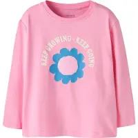 Name it T-shirt 'NMFLINDALI' safir / ljusrosa / vit