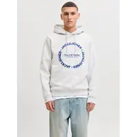 Jack & Jones Sweatshirt 'JJBENSON' gentiana / vitmelerad