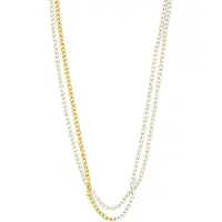 Pilgrim Halsband 'Inner' guld / silver