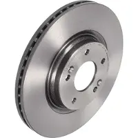 Brembo Bromsskiva 09D42811 fram, ventilerad, höggradigt förkolnad, 1 Stycke