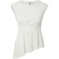 Pieces Topp 'PCMALIE' vit