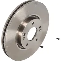 Delphi Bromsskivor BG4011 fram, ventilerad, 2 Stycke