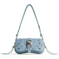 JW PEI Joy Denim Effect Axelväska