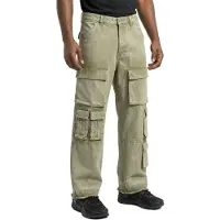 Jack & Jones St Owen Morris Acid Wash Multipocket Byxor