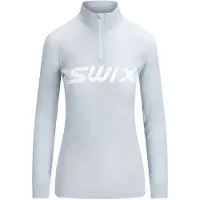 Swix RaceX Merino Half Zip, Dam, Blå