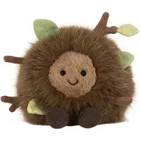 Jellycat Gosedjur - 13 cm - Mulshi skogsmark - - One Size - Gosedjur