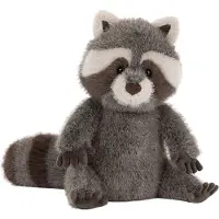 Jellycat Gosedjur - 24 cm - Trixiwoo Raccoon - - One Size - Gosedjur