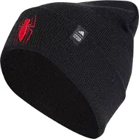 Adidas Mössa - Stickad - Svart m. Spider-Man - - 54 cm - Mössa