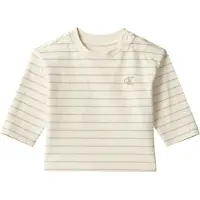 Calvin Klein Jeans Tröja - Turturduva Stripe - - 62 - Tröja