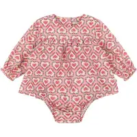 Konges Sløjd Klänningsbody l/ä - Evia - Felice Rose - - 3 år (98) - Body L/Ä