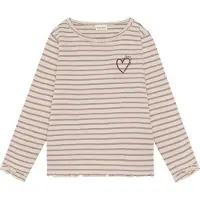 Minymo Tröja - Rib - Fawn - - 5 år (110) - Tröja