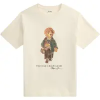 Ralph Lauren T-shirt - Gods Cream - - 8 år (128) - T-shirt