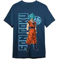 Toei Animation Goku Super Saiyan Dragon Ball Super T-shirt Med Korta ärmar