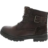 Camel active Boots med snörning choklad