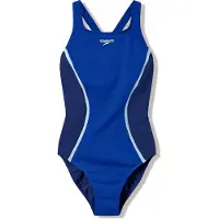 Speedo Solid Splice Medalist Baddräkt