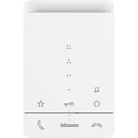 Bticino CLASSE100 A16E Porttelefon-inre enhet 2-tråds Inomhusenhet Vit