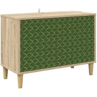 vidaXL TV-skåp GELEEN 69 x 33 x 50 cm Sonoma-ek Konstruerat trä