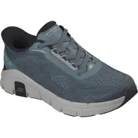 SKECHERS Relaxed Fit Flex Zayder Textil Herr Sneakers i SkifferNät/Syntetiskt
