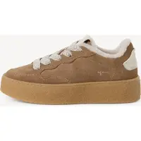 Tamaris Låg sneaker beige / vit