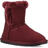 Hush puppies Ashleigh Mockasiner i Suede för kvinnor i Bordeaux