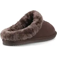 Hush puppies Amara Mockaskinn Dam Chokladtofflor