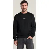 G-Star Centre Chest Logo Sweater - Black - Men