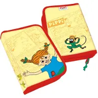 Euromic Pippi Långstrump pennfodral - 1 fack med innehåll - 22x14 cm