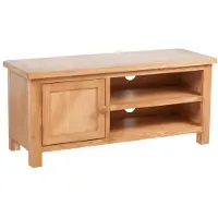 vidaXL TV-bänk 103 x 36 x 46 cm massiv ek