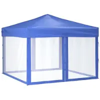 vidaXL Markis Vit 3 x 2,5 m Metall