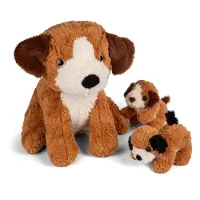 Ginza.se Kiddy - Plush Dog with Puppies
