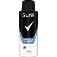 Sure Men Invisible Ice Fresh Anti-Perspirant Deodorant Spray - 150 ml