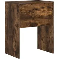 vidaXL Skrivbord Rökt ek 60 x 40 x 76 cm