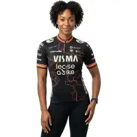 Tvl Team Visma Lease A Bike Giro Trilogy Replica Korta ärmar Cykeltröja