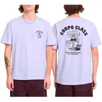 Volcom - T-shirts - Corpo Class Basic SS Tee Lavender Aura för Unisex - Storlek XL - Lila