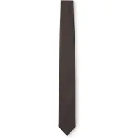 HUGO Silk-blend tie with jacquard weave