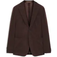 BOSS Slim-fit blazer in stretch corduroy
