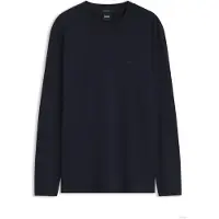 BOSS Long-sleeved T-shirt in cotton with logo detail
