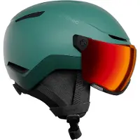 Atomic - Skidhjälmar herr - Revent Visor Stereo Silver Pine för Unisex - Storlek 51-55 cm - Grön